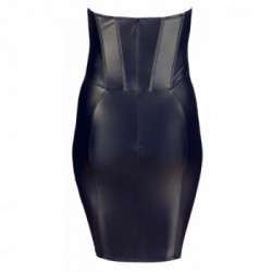 Cottelli Curves Open Cup -Abito, Nero, Seno Scoperto, Modellante, Taglia 2XL