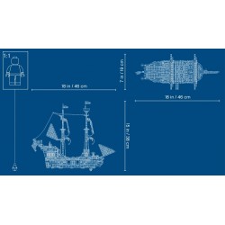 Lego Creator 3-in-1 31109 - Galeone dei pirati