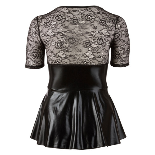 Cottelli Curves BlackRed Dress - Miniabito,...