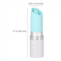 Pillow Talk Lusty Teal - Vibratore Mini, Turchese, Ricaricabile