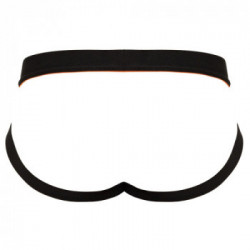 Svenjoyment Men's Jock - Slip, Uomo, Elasticizzato, Nero, Taglia XL