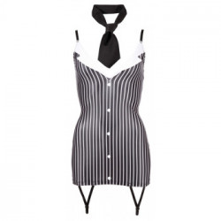 Cottelli Costumes Secretary - Vestito da Segretaria, Sensuale, Scollatura Profonda, Taglia M