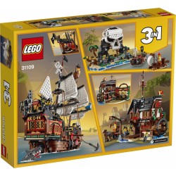 Lego Creator 3-in-1 31109 - Galeone dei pirati