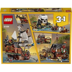 Lego Creator 3-in-1 31109 - Galeone dei pirati