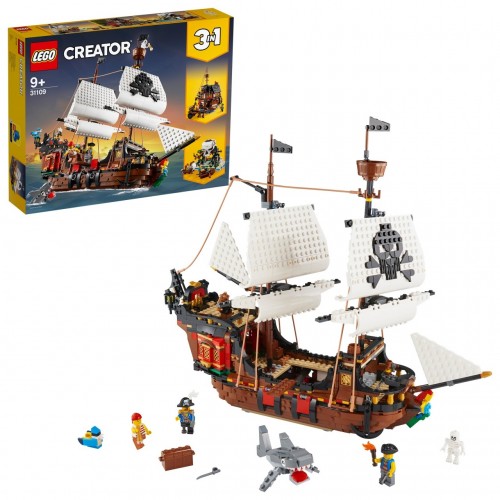 Lego Creator 3-in-1 31109 - Galeone dei pirati
