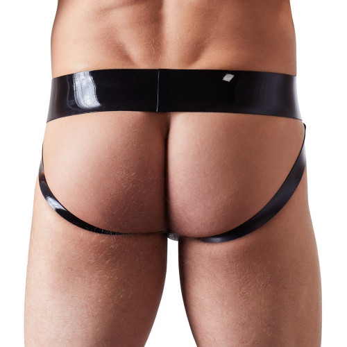 Late X Men's Latex Jockstrap - Slip, Lattice,...