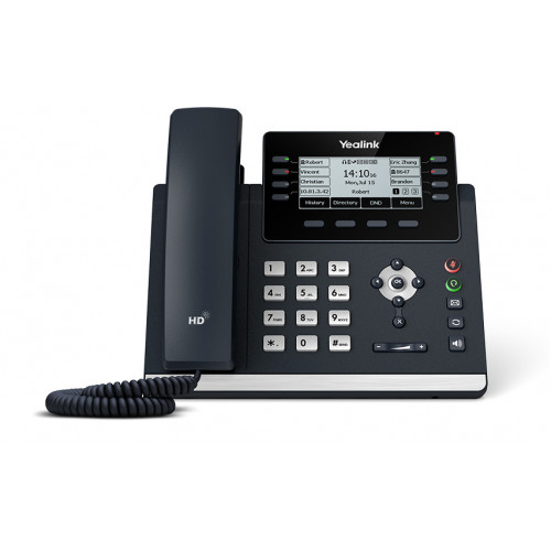 Yealink SIP-T43U telefono IP Grigio LCD Wi-Fi