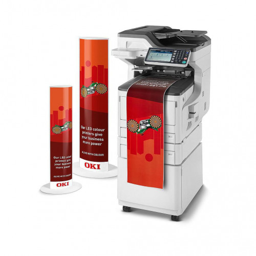 OKI MC853DNCT - Stampante Multifunzione a...