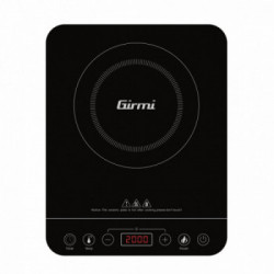 Girmi PI03 Nero Superficie piana A induzione 1 Fornello(i)
