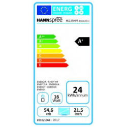Hannspree Hanns.G HL 225 HPB 54,6 cm (21.5") 1920 x 1080 Pixel Full HD LCD Nero