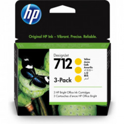 HP 712 Originale Giallo 3 pezzo(i)