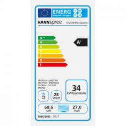 Hannspree Hanns.G HS 278 PPB 68,6 cm (27") 1920 x 1080 Pixel Full HD LED Nero, Grigio