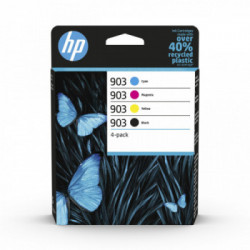 HP 903 4 pezzo(i) Originale Resa standard Nero, Ciano, Magenta, Giallo