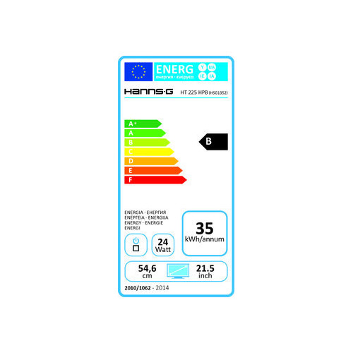 Hannspree HT 225 HPA 54,6 cm (21.5") 1920 x...