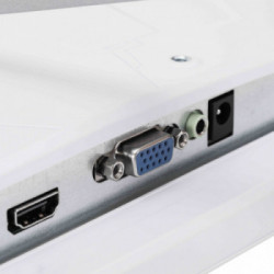 Hannspree HC 240 HFW 60,5 cm (23.8") 1920 x 1080 Pixel Full HD LED Argento, Bianco