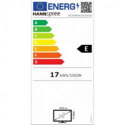 Hannspree HC 240 HFW 60,5 cm (23.8") 1920 x 1080 Pixel Full HD LED Argento, Bianco