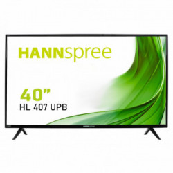 Hannspree HL407UPB visualizzatore di messaggi 100,3 cm (39.5") VA Full HD Nero Processore integrato