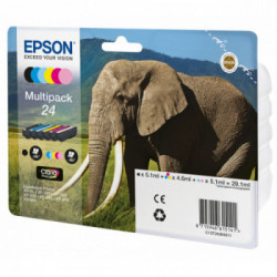 Epson Elephant Multipack 6-colours 24 Claria Photo HD Ink