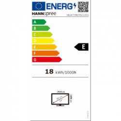 Hannspree HE HE247HFB LED display 59,9 cm (23.6") 1920 x 1080 Pixel Full HD Nero