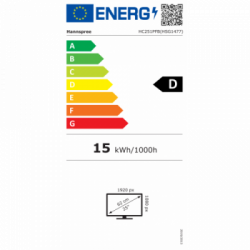 Hannspree HC 251 PFB 62,2 cm (24.5") 1920 x 1080 Pixel Full HD LED Nero