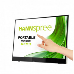 Hannspree HT 161 CGB monitor touch screen 39,6 cm (15.6") 1920 x 1080 Pixel Nero, Argento Multi-touch