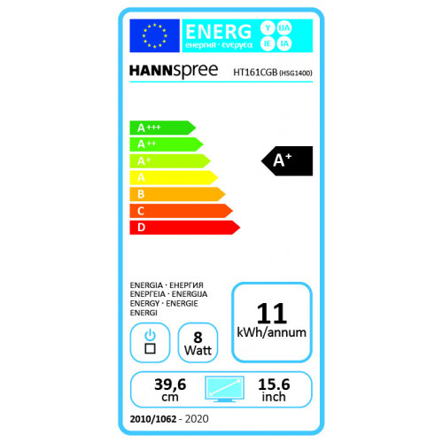 Hannspree HT 161 CGB monitor touch screen 39,6...