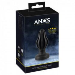 Anos Super Soft Butt - Plug Anale in Silicone, 9.5 cm, Ø max. 5 cm