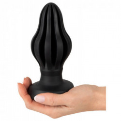 Anos Super Soft Butt - Plug Anale in Silicone, 13.7 cm, Ø max 3.5 cm