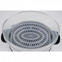 Girmi VP26 pentola a vapore 3 cestello/i Nero, Argento Libera installazione 750 W