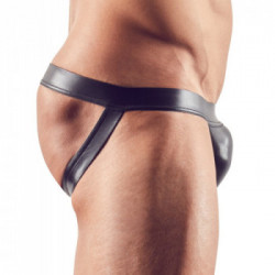 Svenjoyment Men's Jock - Slip, Uomo, Elastico, Nero, Taglia 2XL