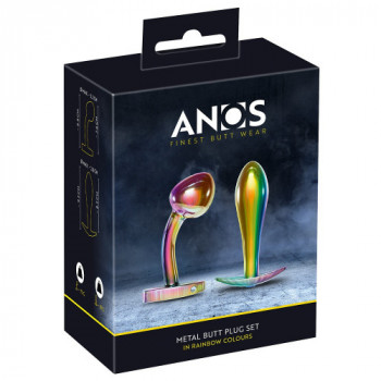 Anos Metal Butt Plug Set -...