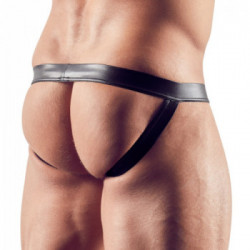 Svenjoyment Men's Jock - Slip, Uomo, Elastico, Nero, Taglia L