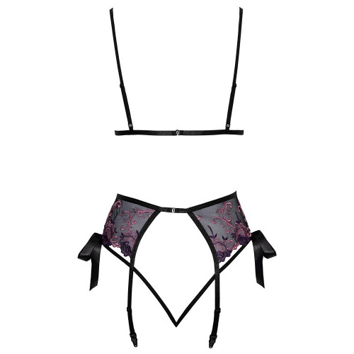 Kissable Floreal Set - Completino Intimo Nero...