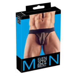 Svenjoyment Men's Jockstrap - Slip, Uomo, Elastico, Nero, Taglia M