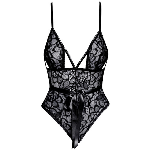 Kissable Delicate Lace - Body in Pizzo Nero,...