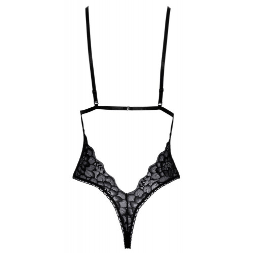 Kissable Delicate Lace - Body in Pizzo Nero,...