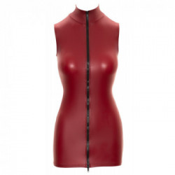 Cottelli Party Dress - Miniabito, Aderente, Zip, Rosso, Taglia S