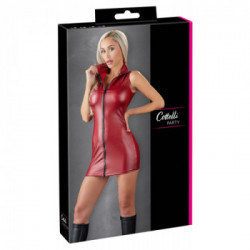 Cottelli Party Dress - Miniabito, Aderente, Zip, Rosso, Taglia L