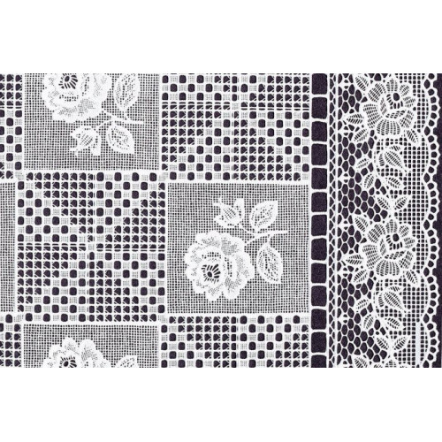 ROTOLO MERLETTO 30 MT.20 QDRO BCO  66700