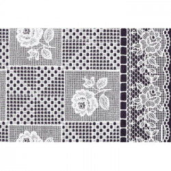 ROTOLO MERLETTO 30 MT.20 QDRO BCO  66700