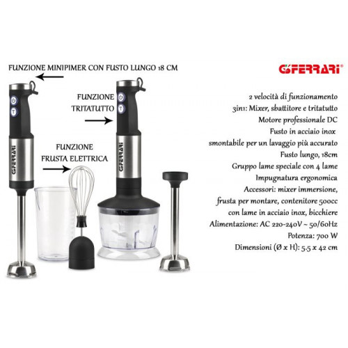 FERRARI FRULL.IMM.MIXEUR KIT 700W G20089