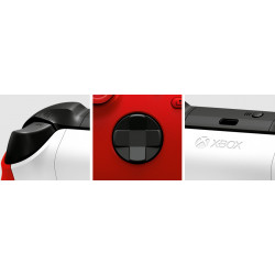 Microsoft Pulse Red Rosso Bluetooth/USB Gamepad Analogico/Digitale Xbox, Xbox One, Xbox Series S, Xbox Series X