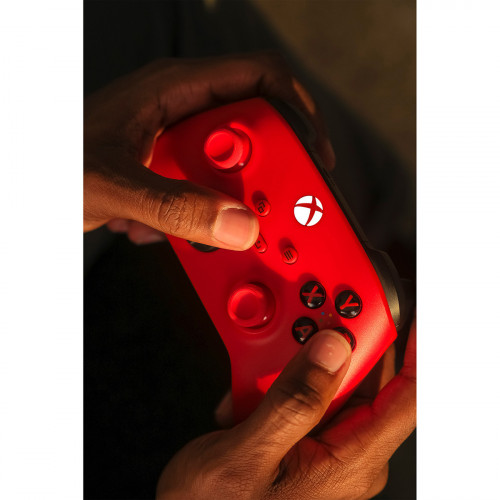 Microsoft Pulse Red Rosso Bluetooth/USB Gamepad...