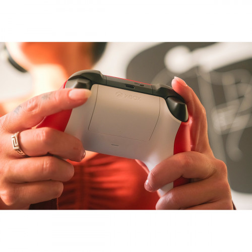 Microsoft Pulse Red Rosso Bluetooth/USB Gamepad...