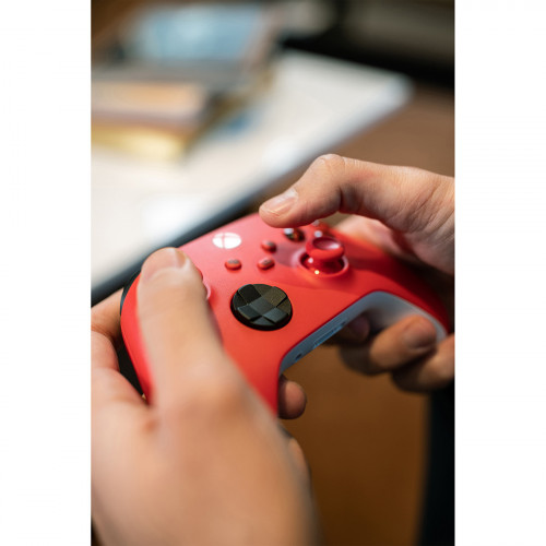Microsoft Pulse Red Rosso Bluetooth/USB Gamepad...