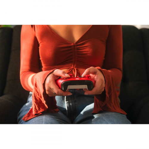 Microsoft Pulse Red Rosso Bluetooth/USB Gamepad...