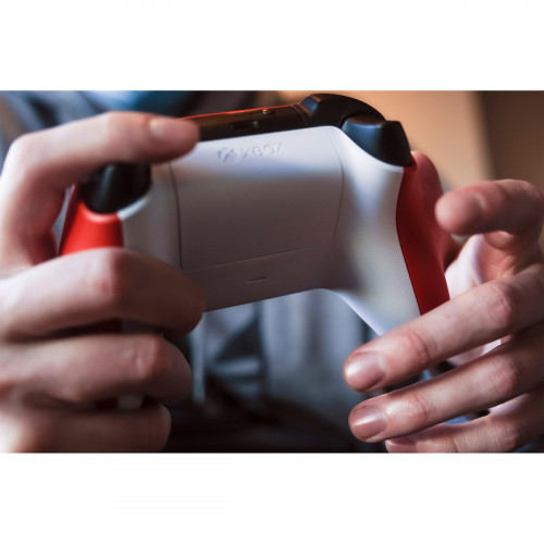 Microsoft Pulse Red Rosso Bluetooth/USB Gamepad...