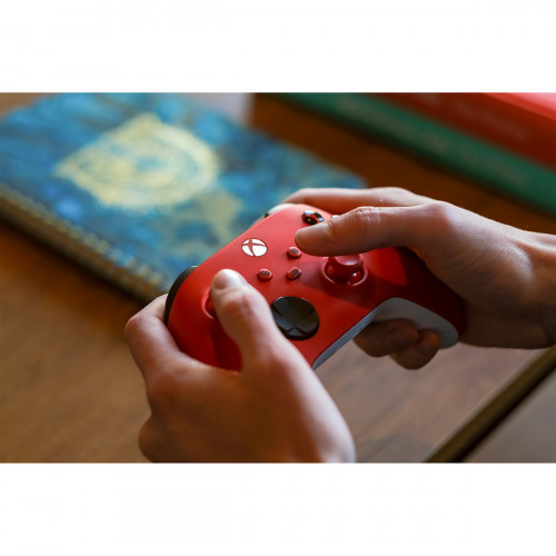 Microsoft Pulse Red Rosso Bluetooth/USB Gamepad...