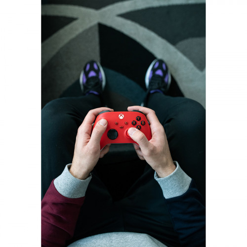 Microsoft Pulse Red Rosso Bluetooth/USB Gamepad...