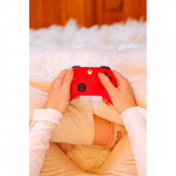 Microsoft Pulse Red Rosso Bluetooth/USB Gamepad Analogico/Digitale Xbox, Xbox One, Xbox Series S, Xbox Series X